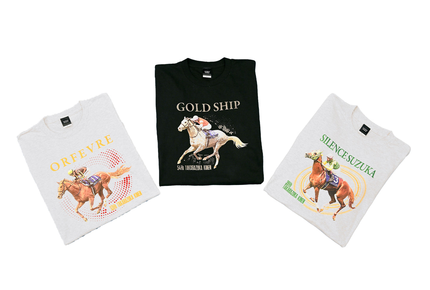LEGEND HORSEシリーズ第2弾 「宝塚記念」オルフェーヴルTシャツ|アッシュグレー