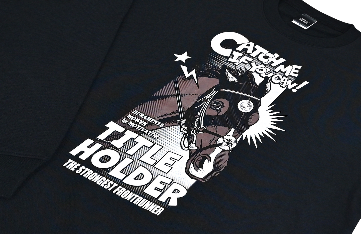 LEGEND HORSEシリーズ第9弾 タイトルホルダースウェット|ブラック