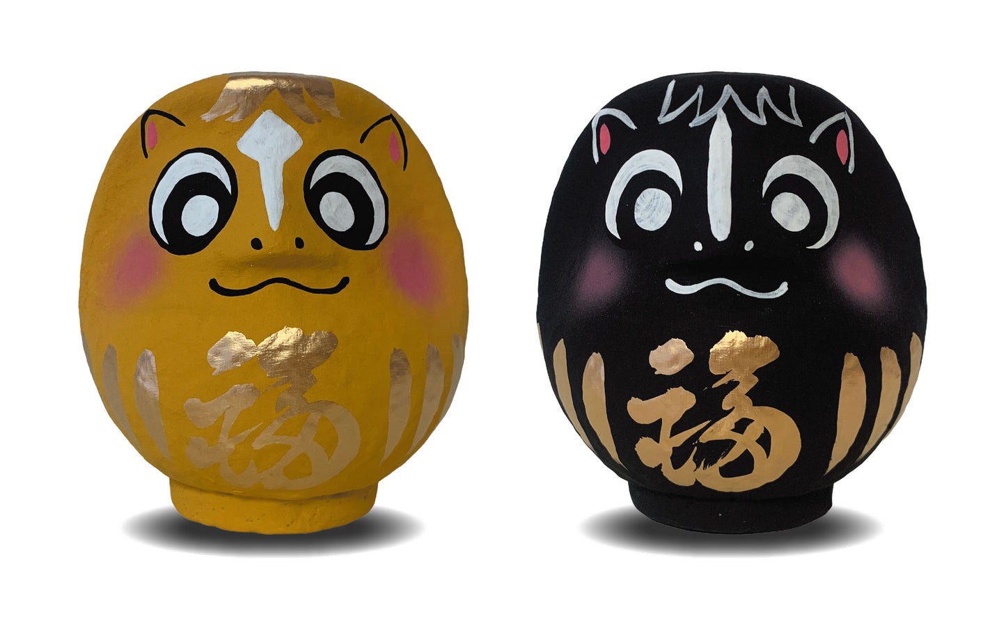 干支達磨 黒鹿毛