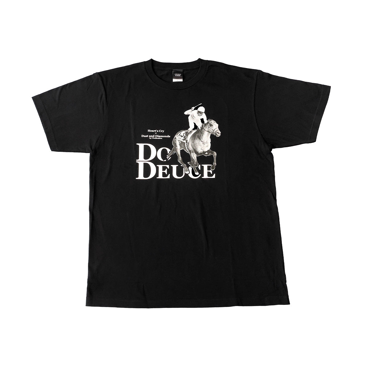 LEGEND HORSEシリーズ第7弾「日本ダービー」ドウデュース Tシャツ|ブラック