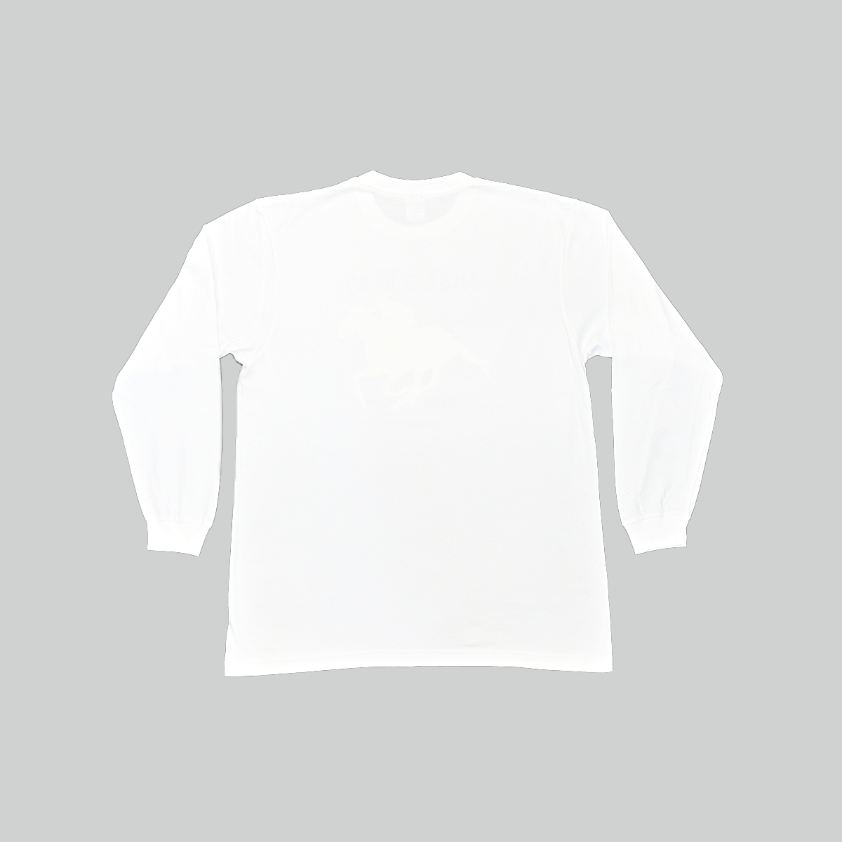 LEGEND HORSEシリーズ第4弾「天皇賞秋」エフフォーリア ロングTシャツ|ホワイト