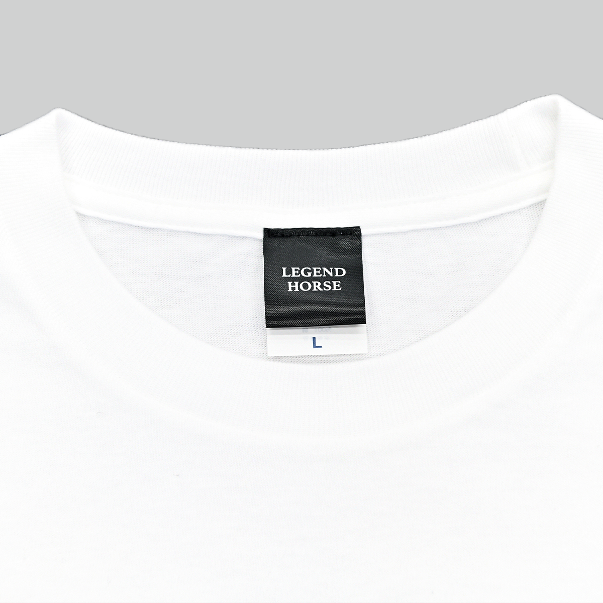 LEGEND HORSEシリーズ第4弾「天皇賞秋」ジャスタウェイ ロングTシャツ|ホワイト