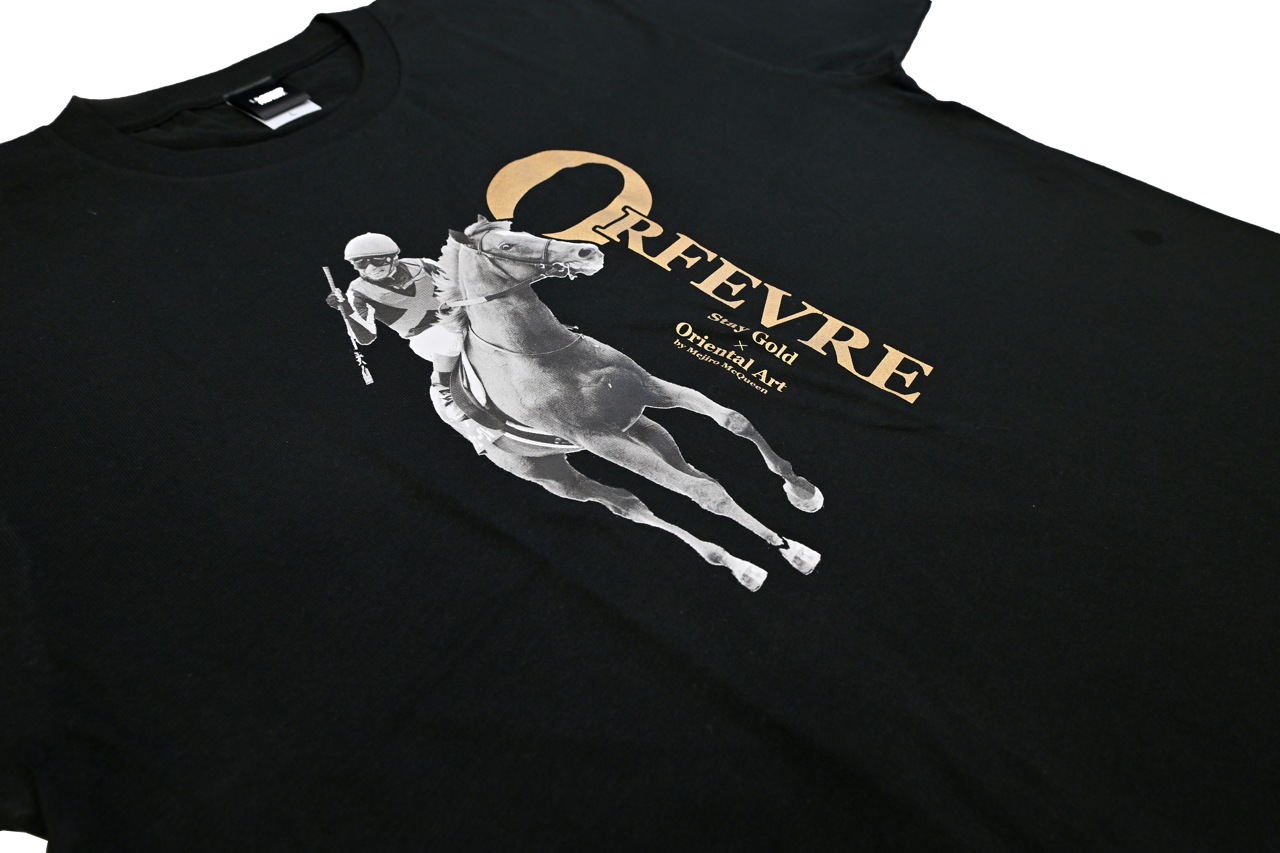 LEGEND HORSEシリーズ第8弾 「宝塚記念」オルフェーヴルTシャツ|ブラック