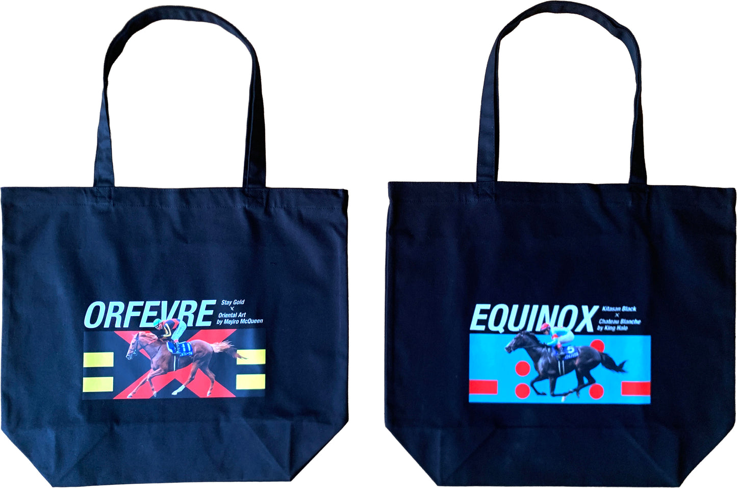 LEGEND HORSE「宝塚記念優勝馬」オルフェーヴルトートバッグ| ブラック