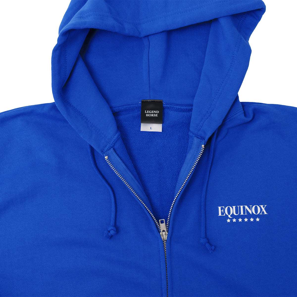 LEGEND HORSEシリーズ第6弾 「イクイノックス引退記念」オリジナルフルジップパーカー|ロイヤルブルー