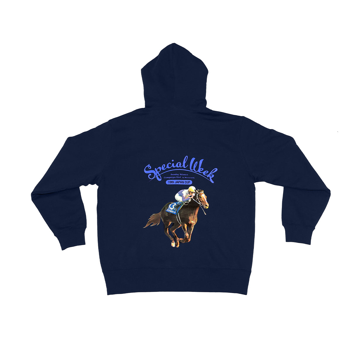 LEGEND HORSEシリーズ第5弾「ジャパンC」パーカー / スペシャルウィーク|ネイビー