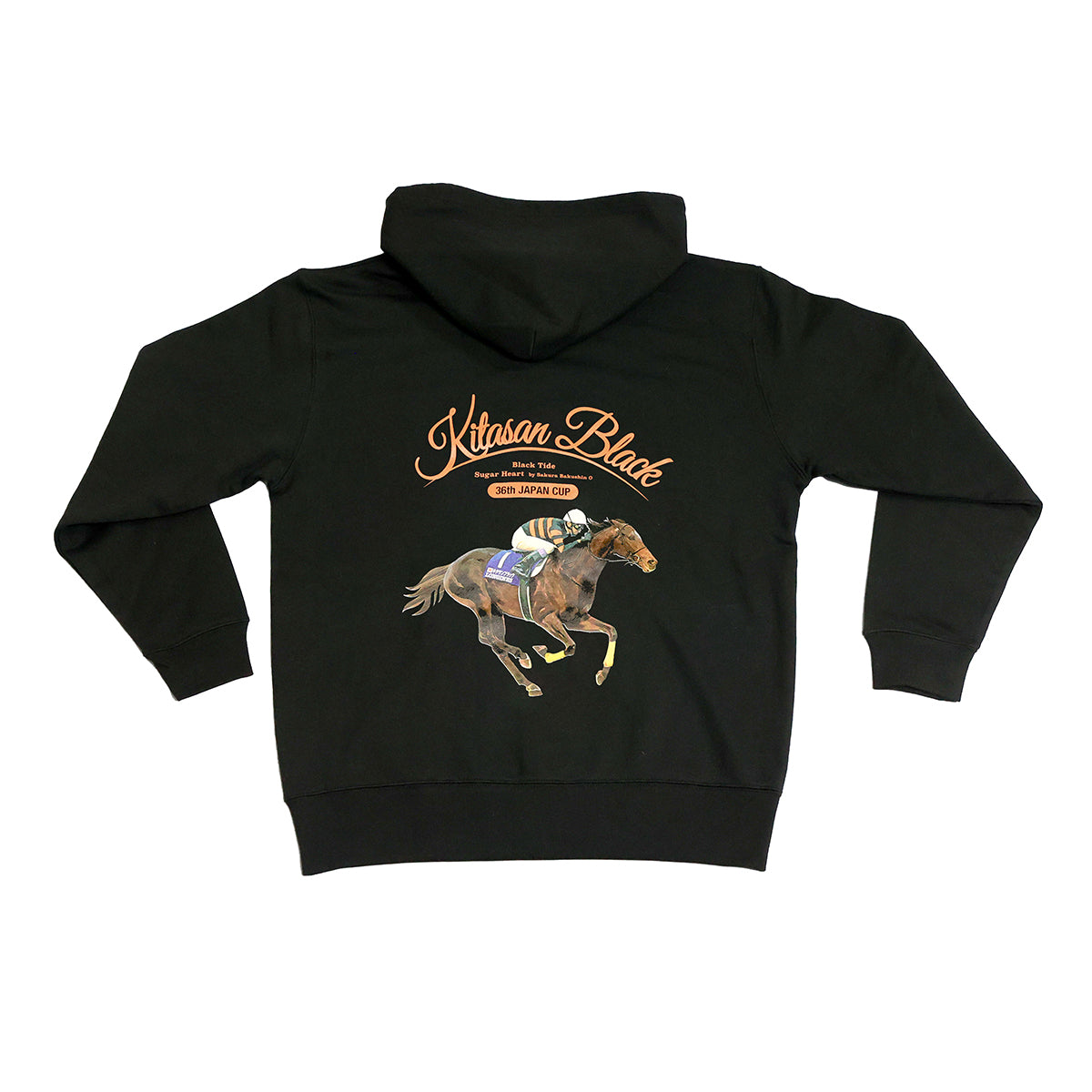 LEGEND HORSEシリーズ第5弾「ジャパンC」パーカー / キタサンブラック|ブラック