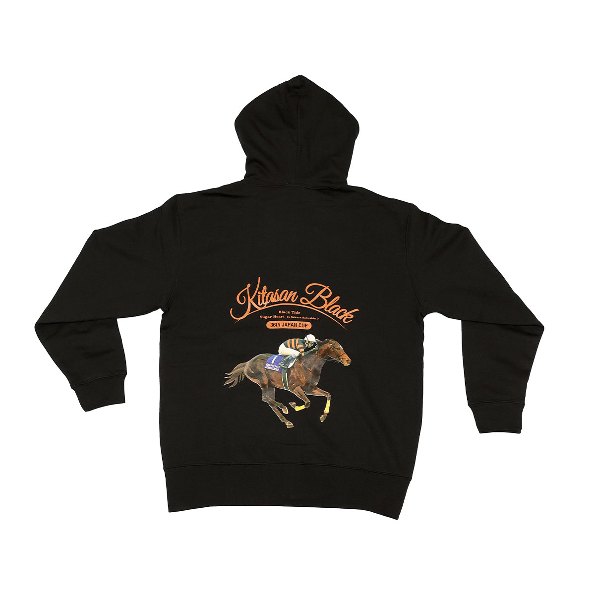 LEGEND HORSEシリーズ第5弾「ジャパンC」パーカー / キタサンブラック|ブラック