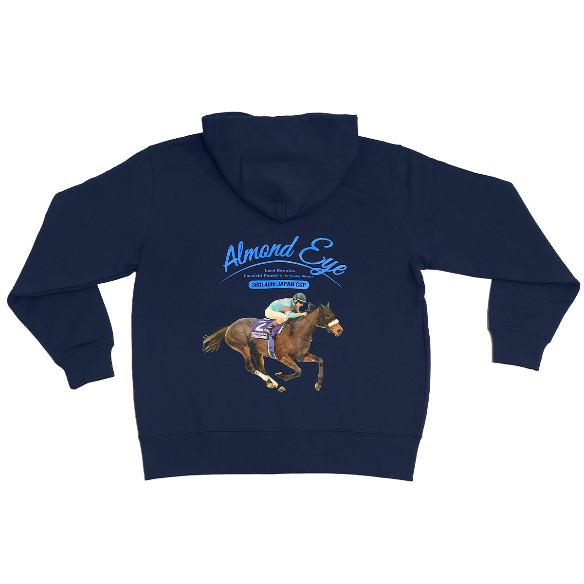 LEGEND HORSEシリーズ第5弾「ジャパンC」パーカー / アーモンドアイ|ネイビー