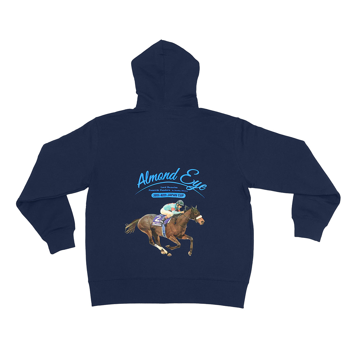 LEGEND HORSEシリーズ第5弾「ジャパンC」パーカー / アーモンドアイ|ネイビー