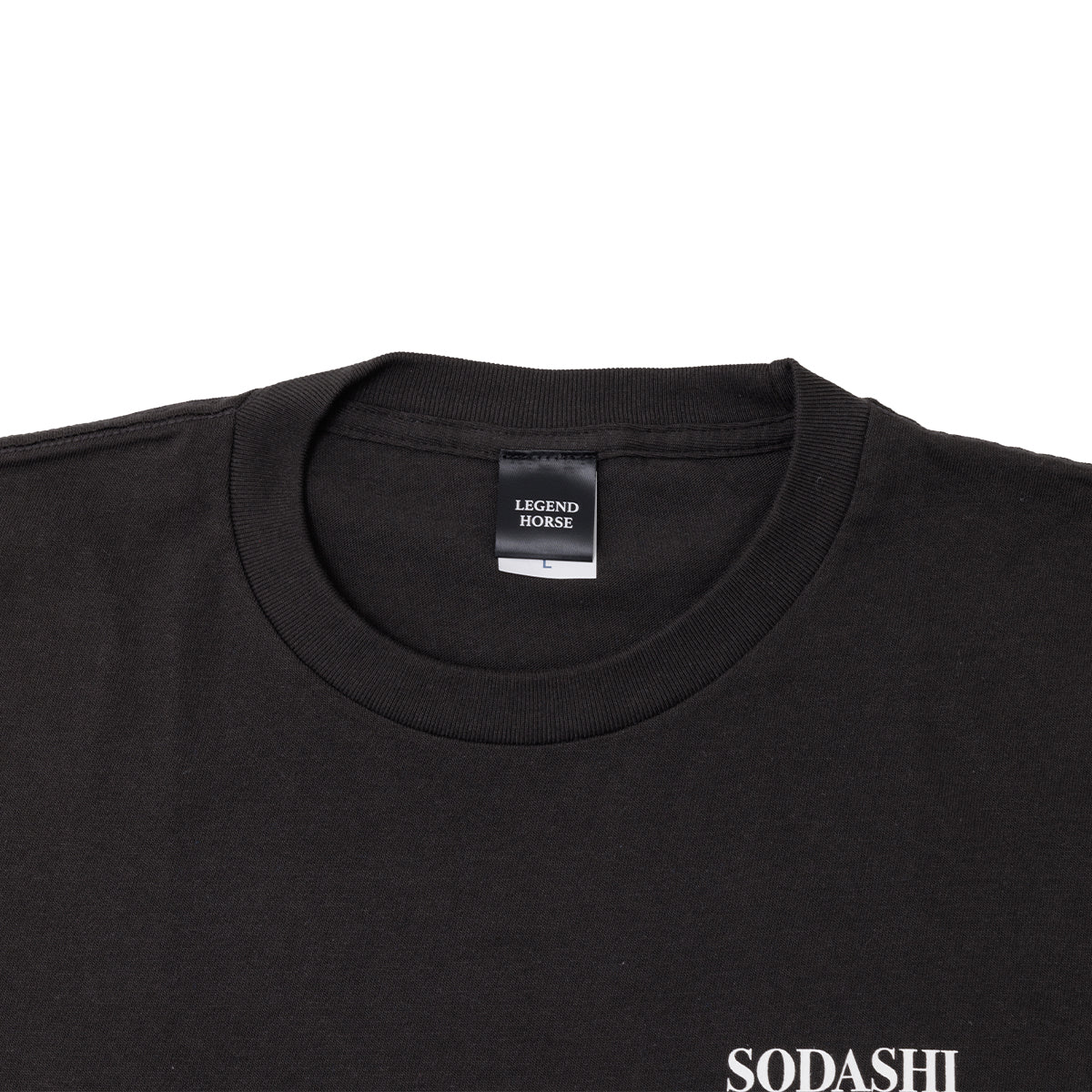 LEGEND HORSEシリーズ第6弾 「ソダシ引退記念」オリジナルTシャツ|スモークブラック