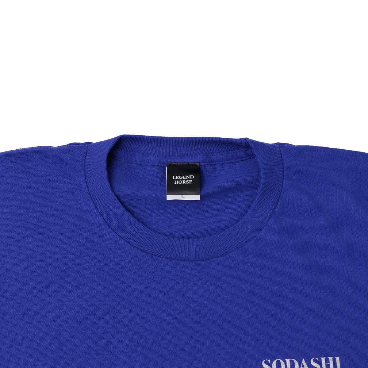 LEGEND HORSEシリーズ第6弾 「ソダシ引退記念」オリジナルTシャツ|ジャパンブルー