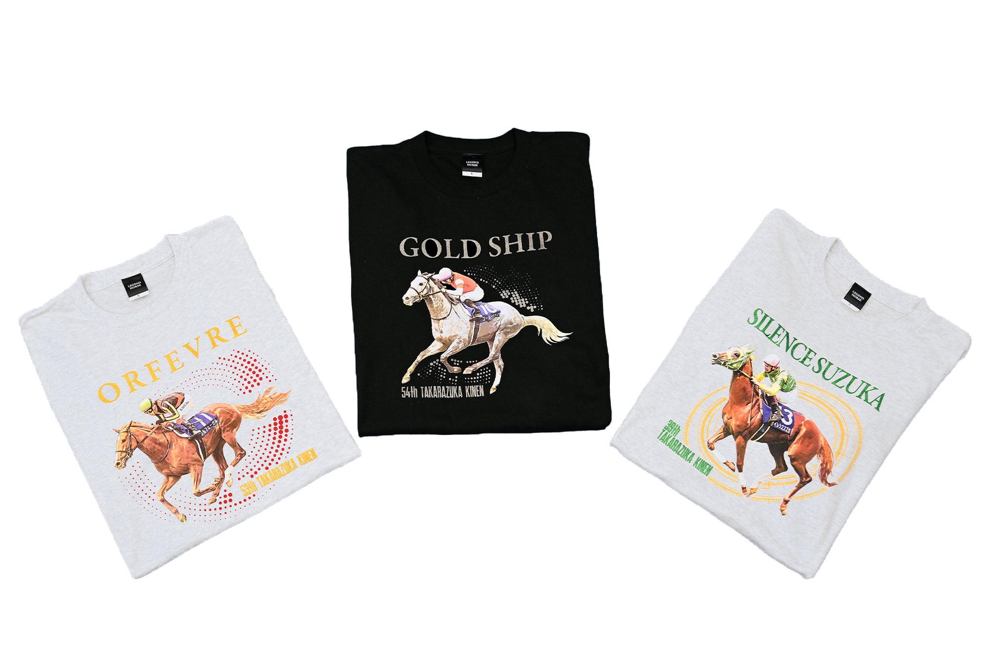 LEGEND HORSE Tシャツ第2弾 54回宝塚記念 ゴールドシップTシャツ - T