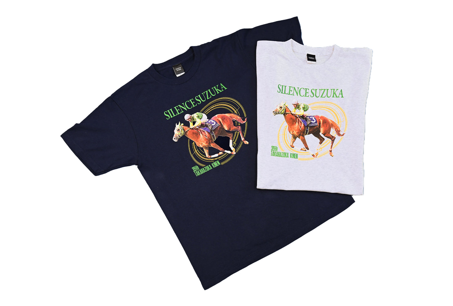 LEGEND HORSEシリーズ第2弾 「宝塚記念」サイレンススズカTシャツ｜ネイビー