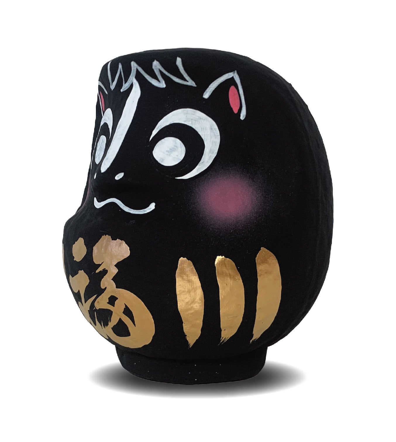 干支達磨 黒鹿毛