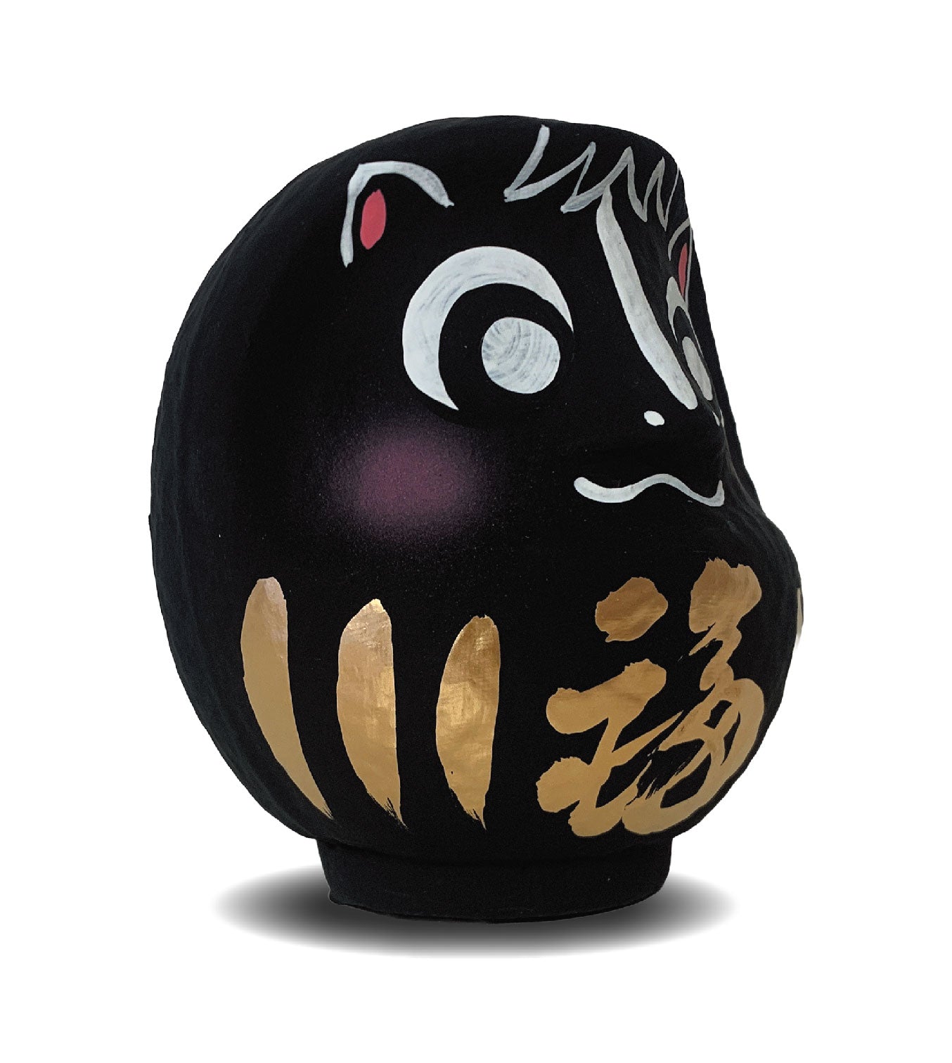 干支達磨 黒鹿毛