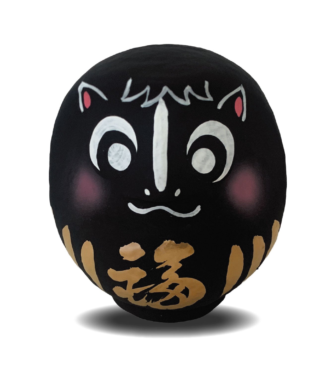 干支達磨 黒鹿毛