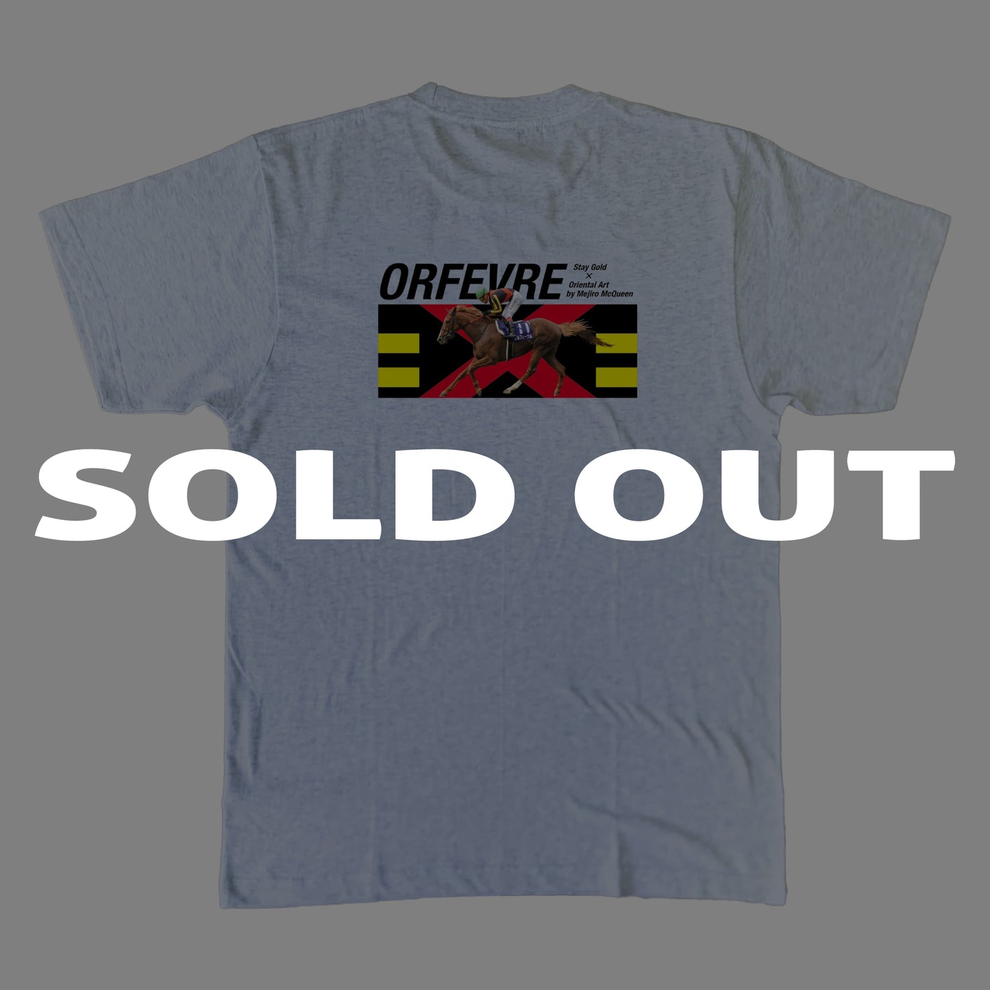 LEGEND HORSE「宝塚記念優勝馬」オルフェーヴルTシャツ｜ アッシュ