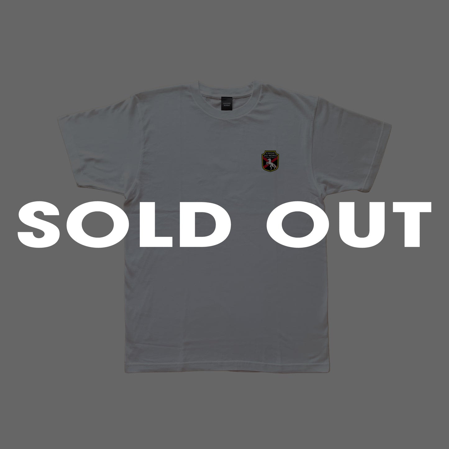 LEGEND HORSE「2025日本ダービー優勝馬」クロワデュノールTシャツ｜ ホワイト