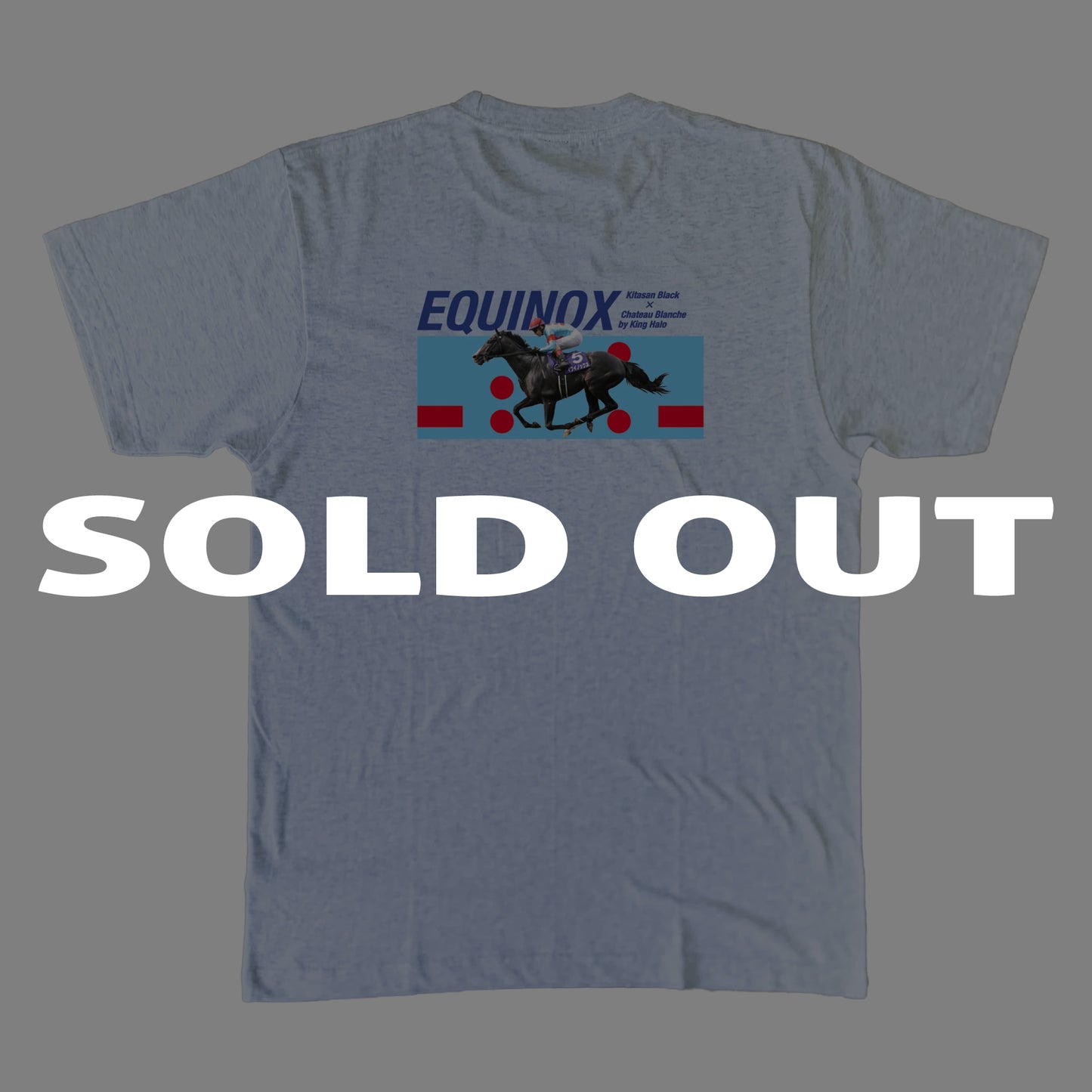 LEGEND HORSE「宝塚記念優勝馬」イクイノックスTシャツ｜ アッシュ