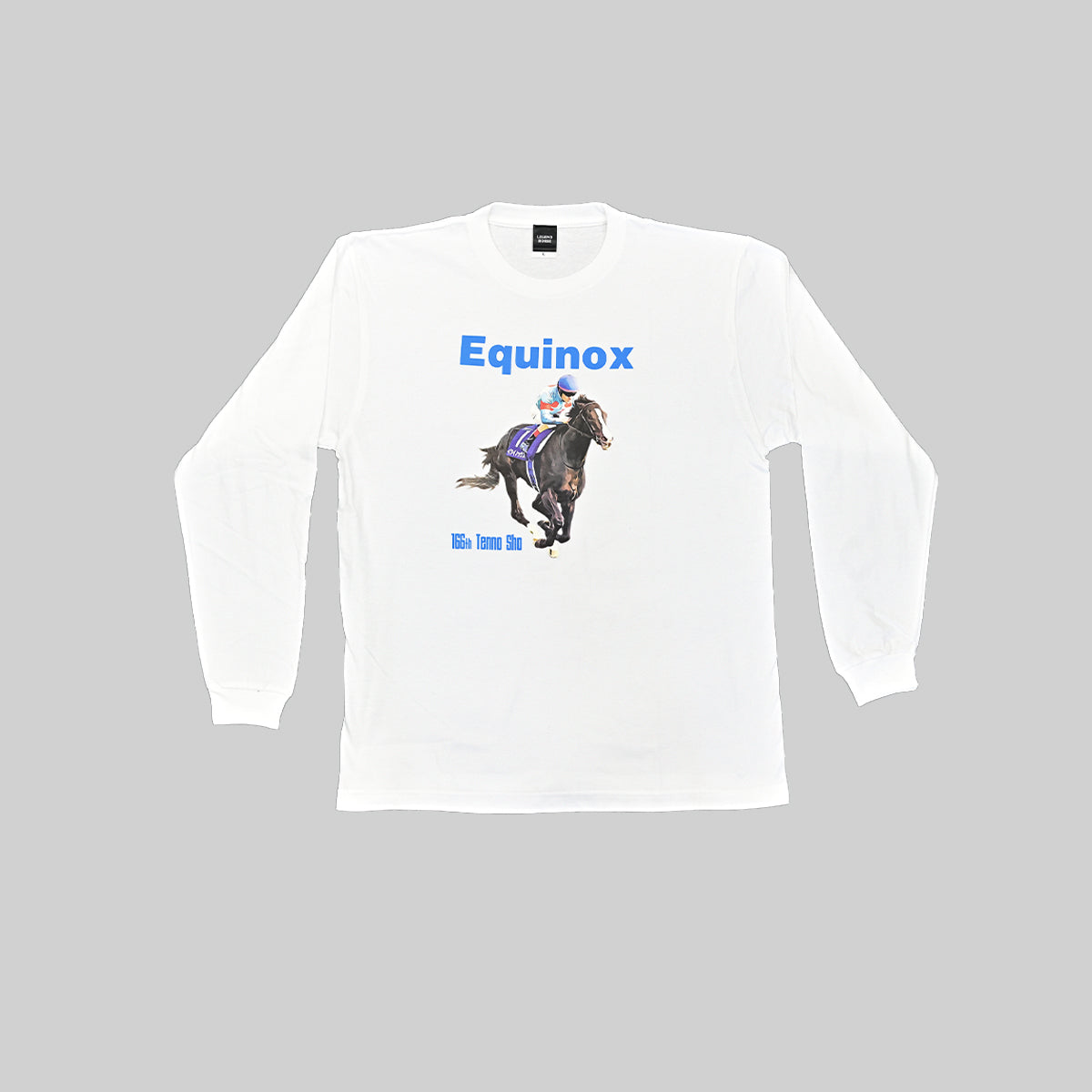LEGEND HORSEシリーズ第4弾「天皇賞秋」イクイノックス ロングTシャツ｜ホワイト
