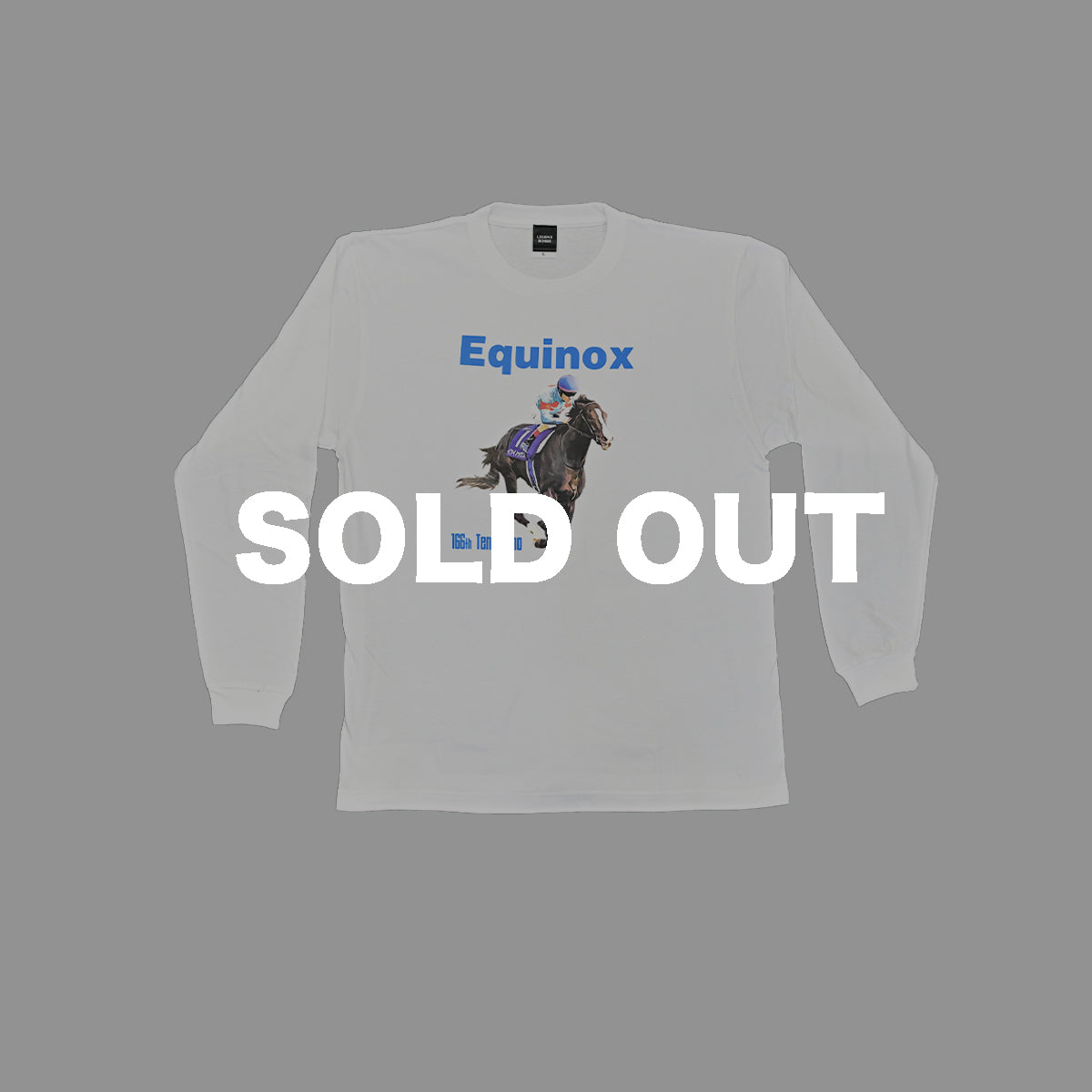 LEGEND HORSEシリーズ第4弾「天皇賞秋」イクイノックス ロングTシャツ｜ホワイト