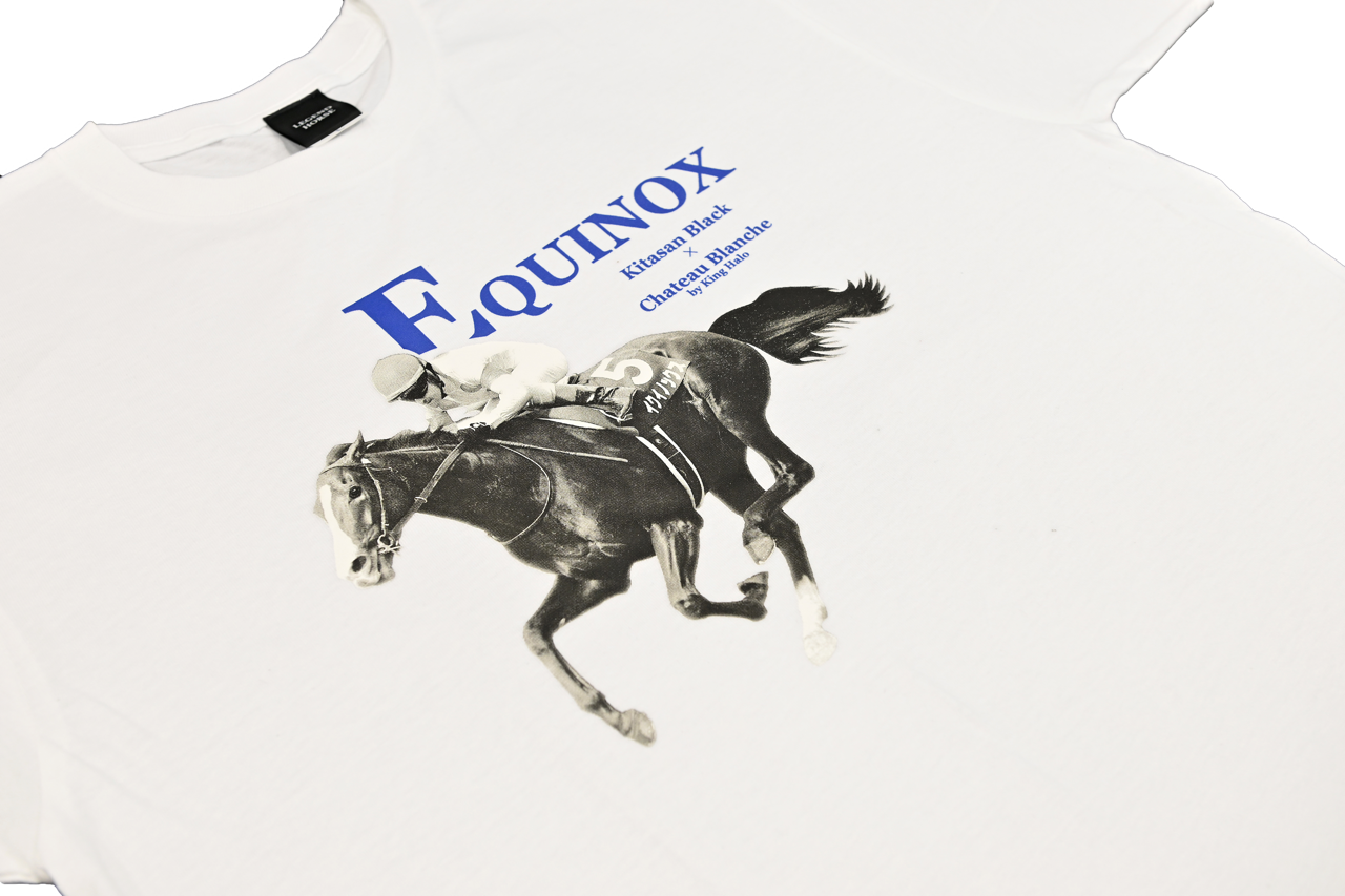 LEGEND HORSEシリーズ第８弾 「宝塚記念」イクイノックスＴシャツ｜ホワイト