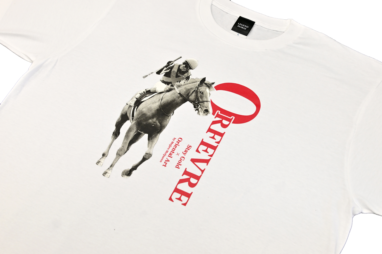 LEGEND HORSEシリーズ第８弾 「宝塚記念」オルフェーヴルＴシャツ｜ホワイト