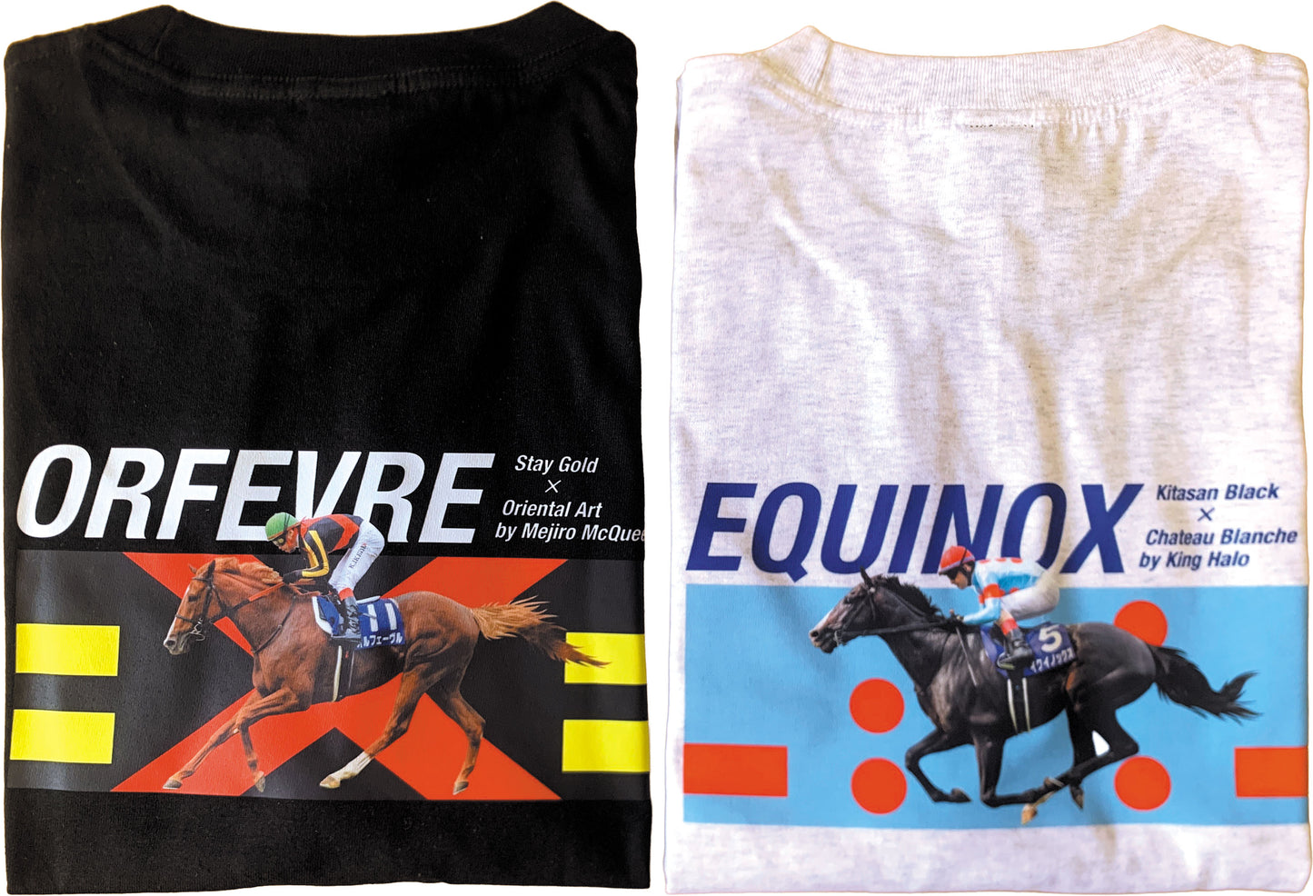 LEGEND HORSE「宝塚記念優勝馬」オルフェーヴルTシャツ｜ ブラック