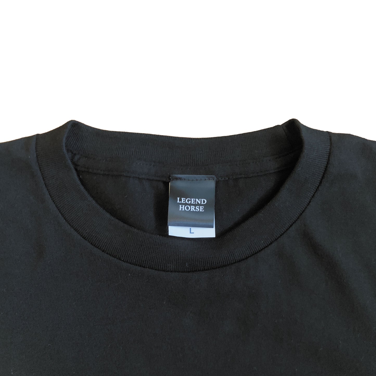 LEGEND HORSEシリーズ　クロワデュノールTシャツ｜ ブラック