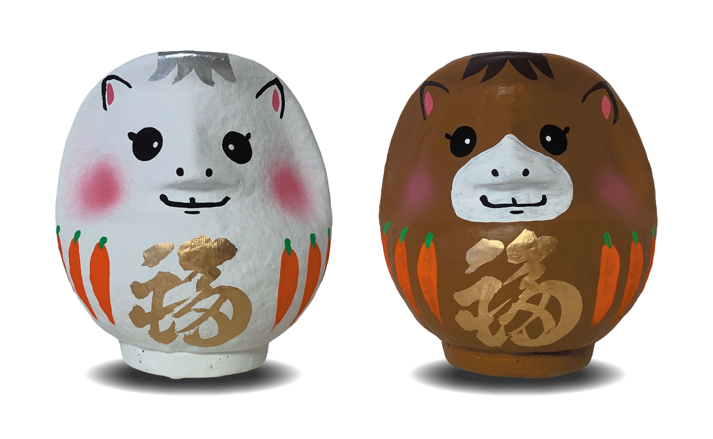 UMA達磨 白毛 – keiba-fan-shop