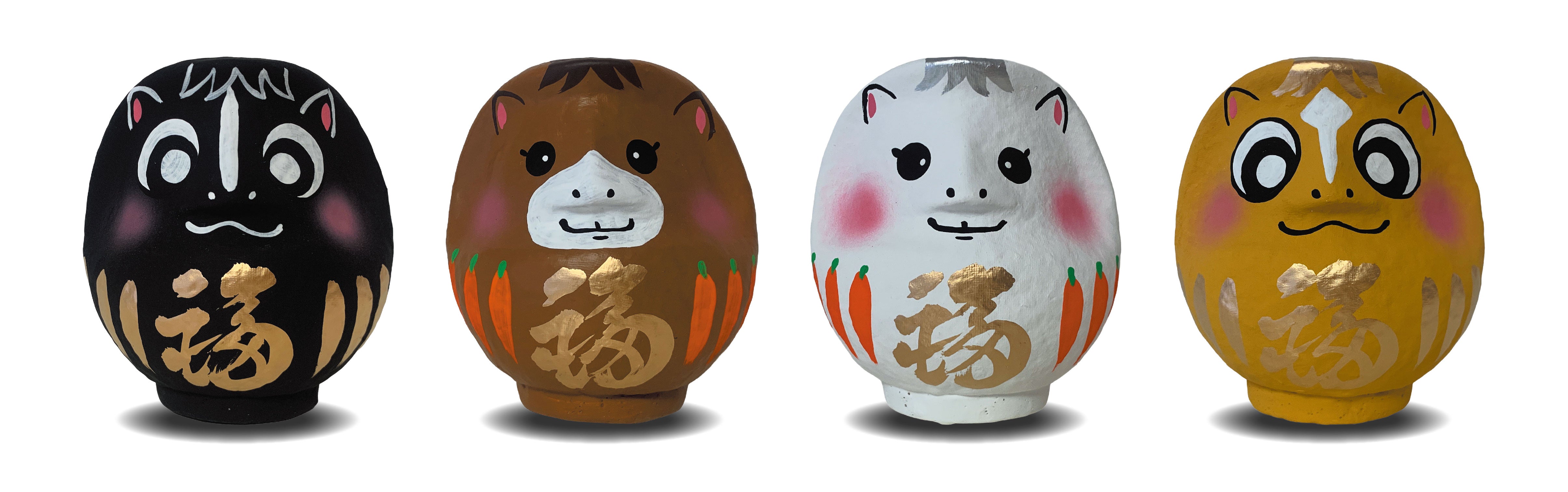干支達磨 黒鹿毛 – keiba-fan-shop
