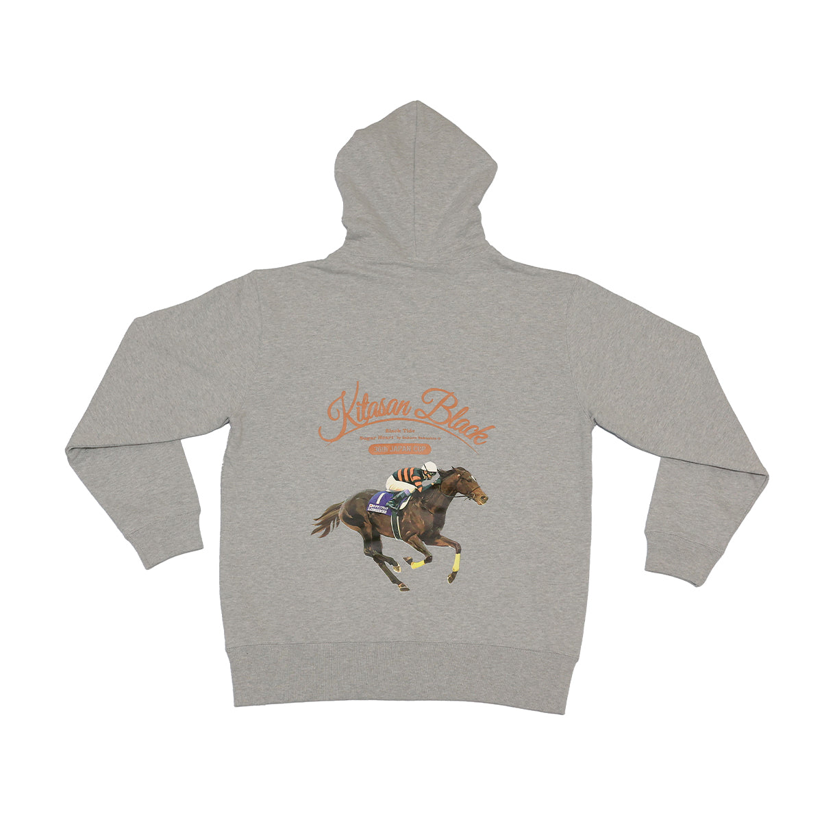 LEGEND HORSEシリーズ第5弾「ジャパンC」パーカー / キタサンブラック｜ミックスグレー